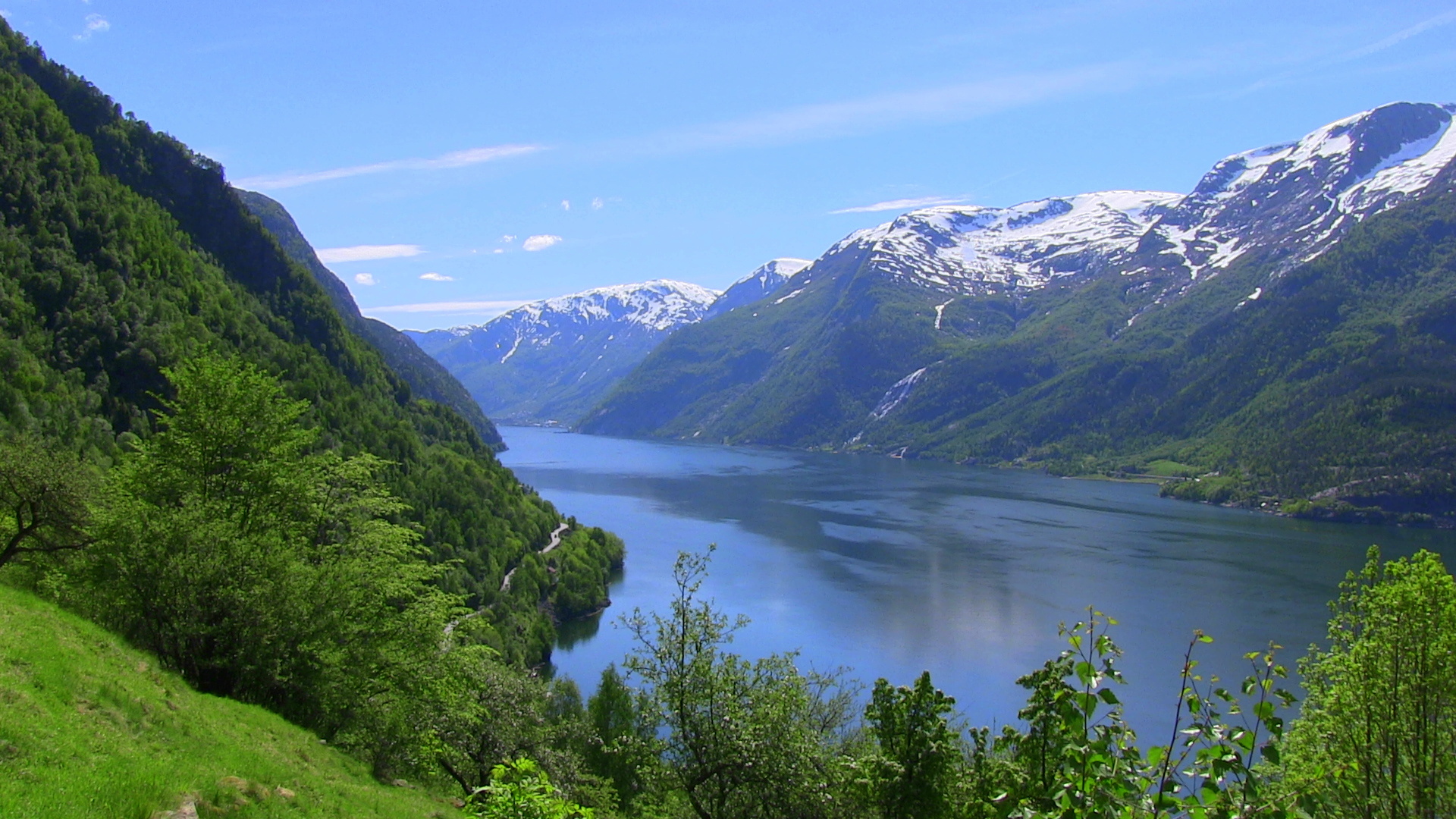 Sørfjorden sett frå Skjeldås - © Anne Gullbjørg Digranes