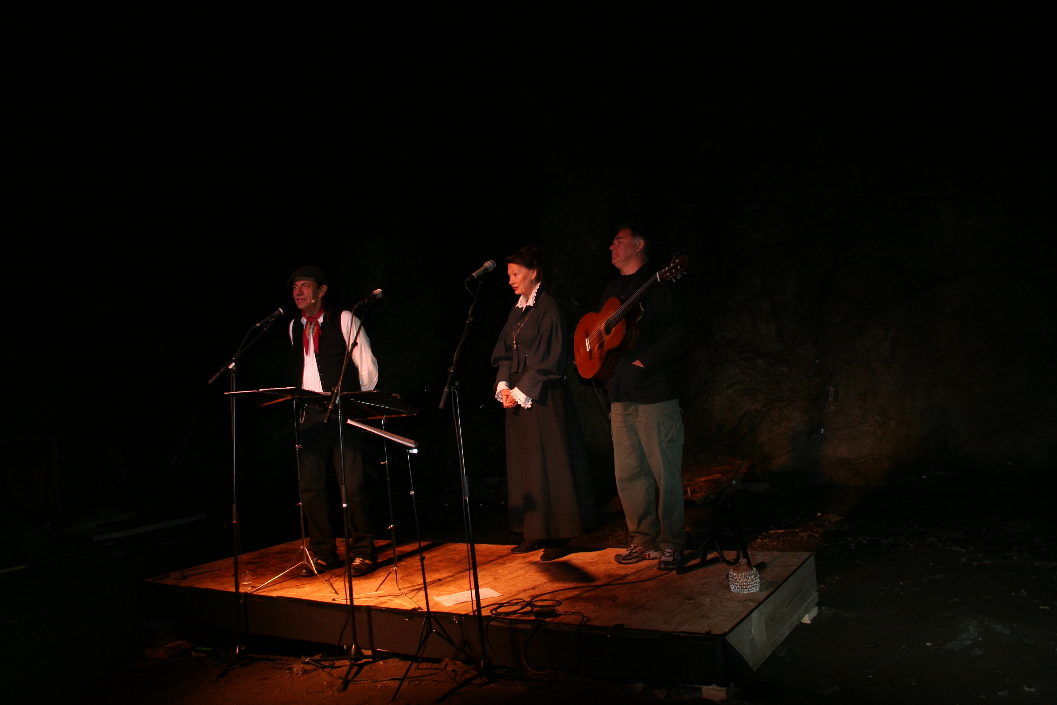 Konsert m/ Helge Jordal, Åse Kleveland og Lars Klevstrand.   © NVIM
