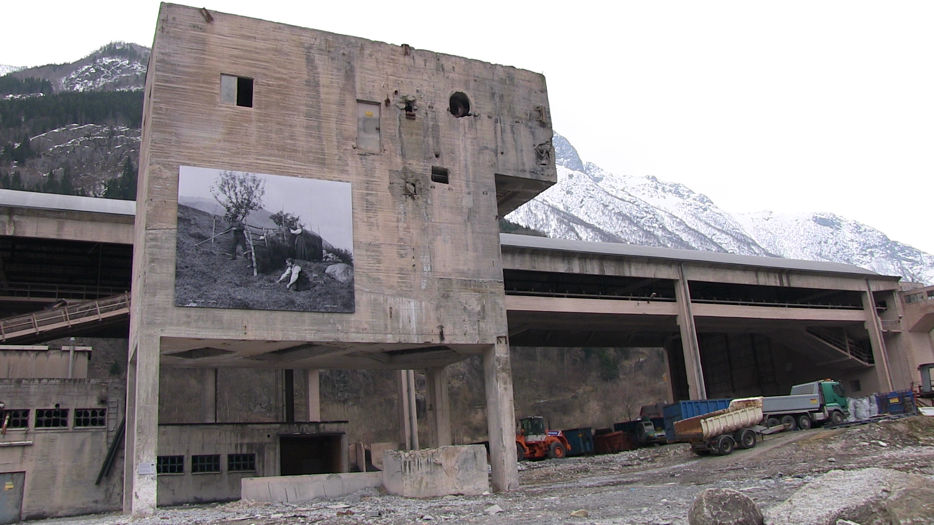 Enlargement of a Knud Knudsen photography.  © Anne Gullbjørg Digranes