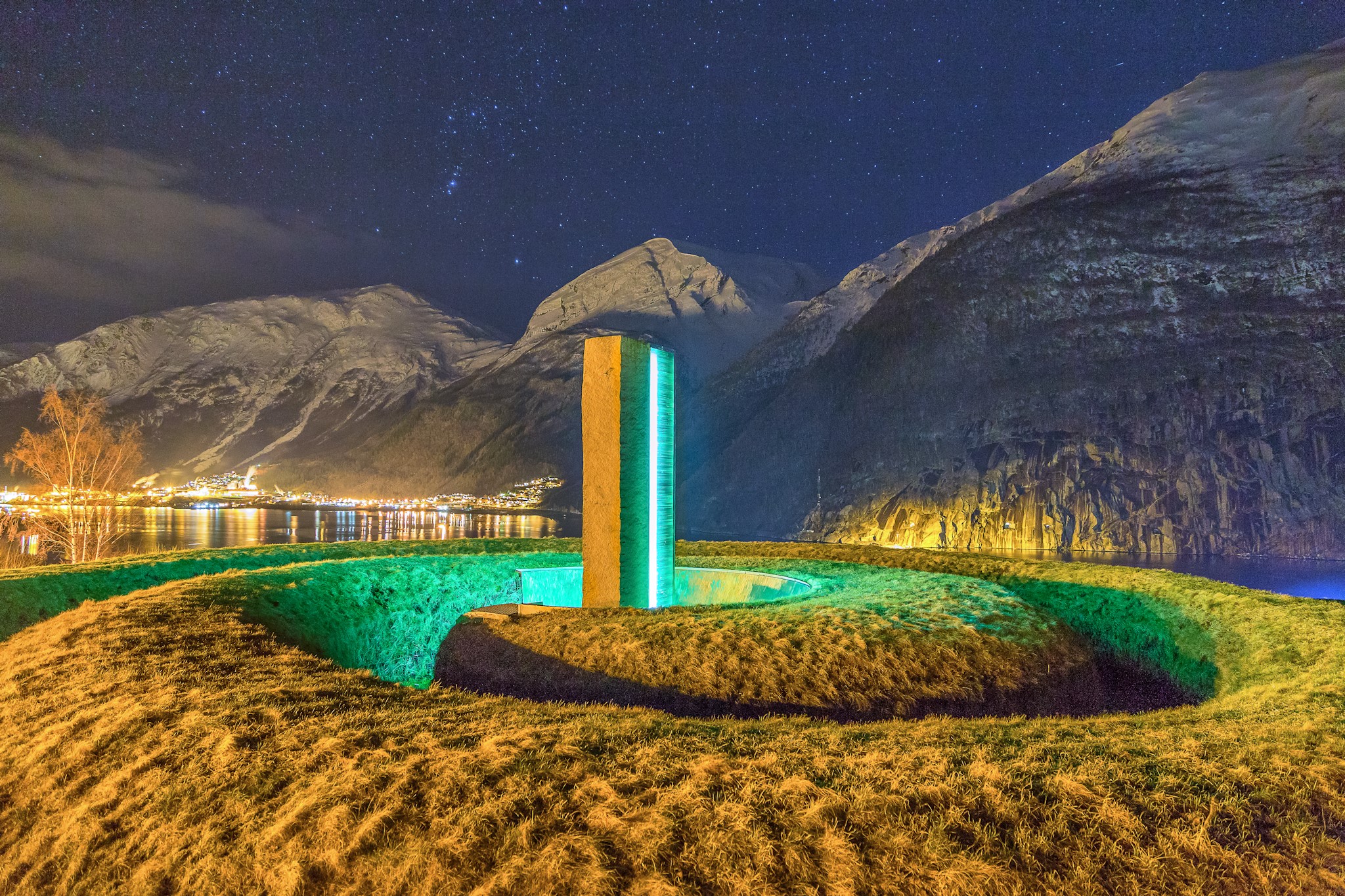  Det nasjonale vasskraftmonumentet Elektra. © Terje Lægreid