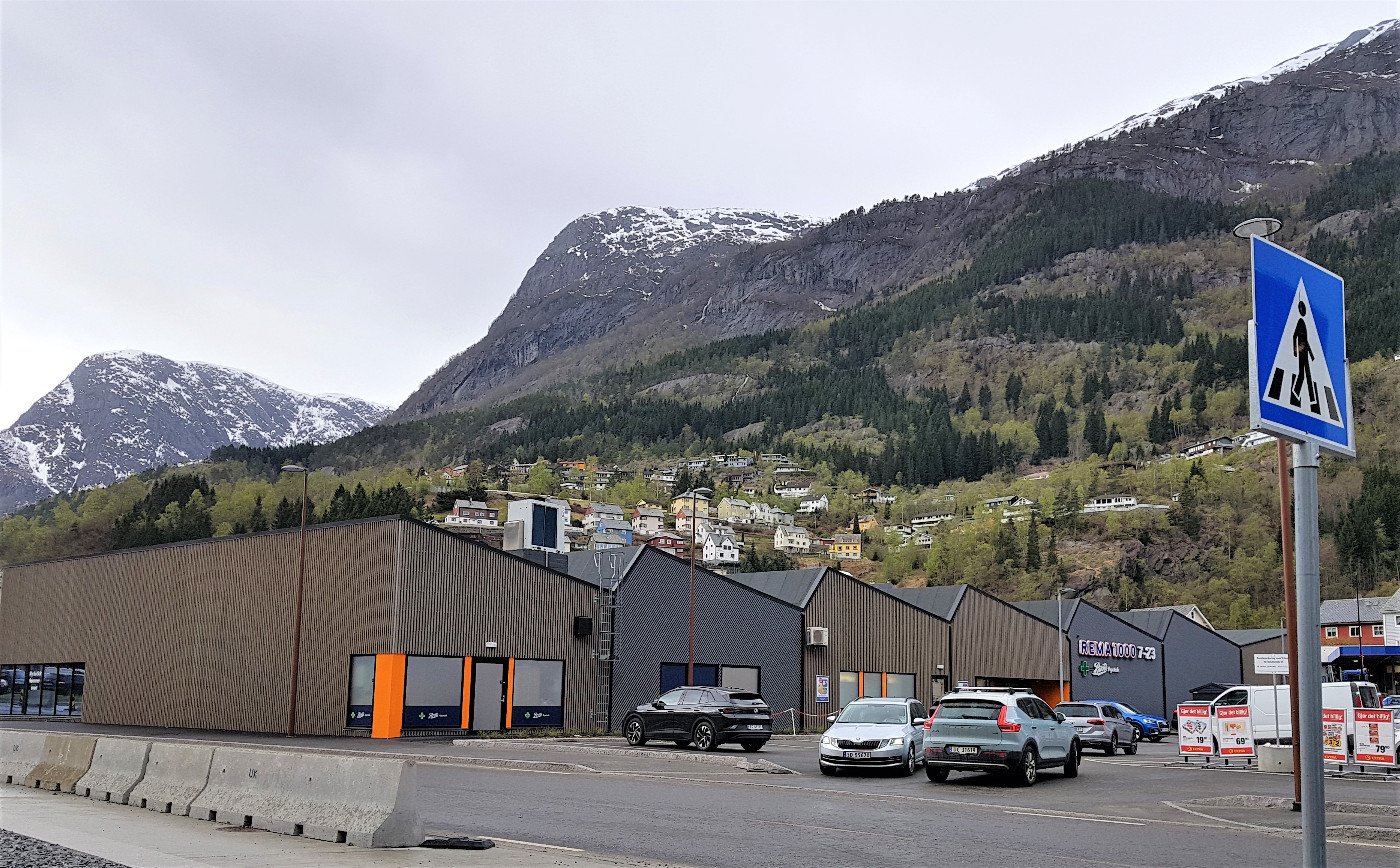 REMA 1000 sett frå nord. © Anne Gullbjørg Digranes