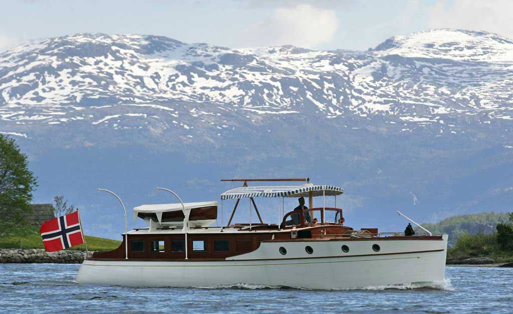M/Y Faun i Hardanger  © Hardanger fartøyvernsenter