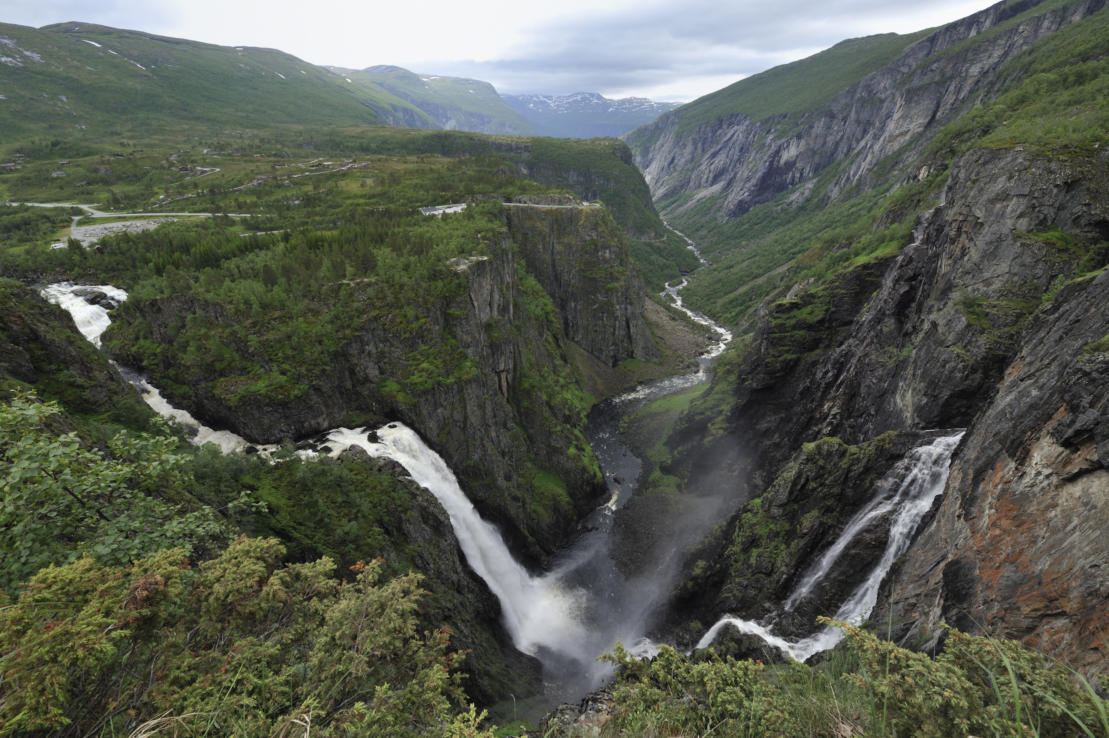 Vøringsfossen. ©  Foto: Jørn Hagen. Statens Vegvesen